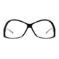 Black Acetate Glasses (Frames)