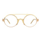 Gold Metal Glasses (Frames)