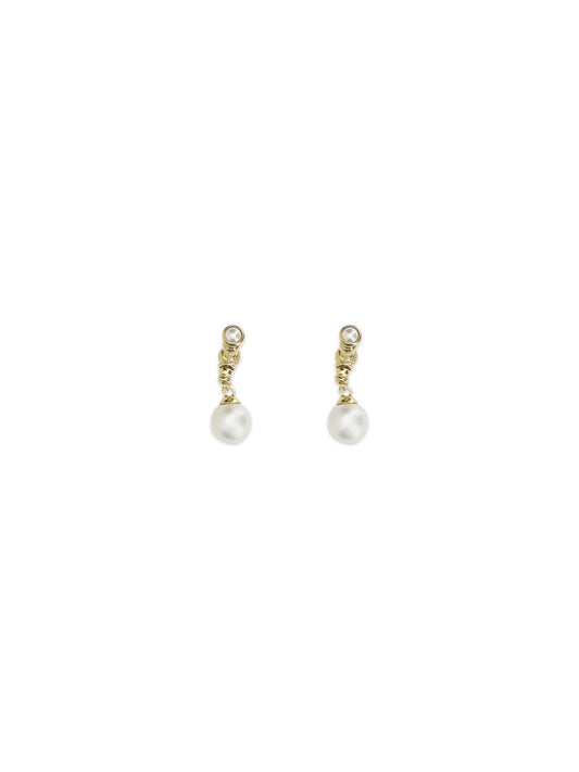 Gold Metal Earrings
