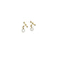 Gold Metal Earrings