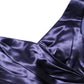 Navy Blue One Shoulder Evening Gown Dress