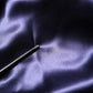 Navy Blue One Shoulder Evening Gown Dress