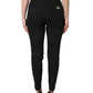 Black Skinny Cotton High Waist Denim Jeans