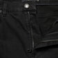 Black Skinny Cotton High Waist Denim Jeans