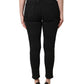 Black Skinny Cotton Low Waist Denim Jeans