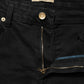 Black Skinny Cotton Low Waist Denim Jeans