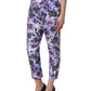 Multicolor Floral Print CroppedTrouser Pants