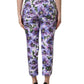 Multicolor Floral Print CroppedTrouser Pants