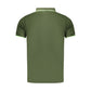 Green Polyester Men's Polo Shirt