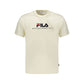 Beige Cotton Men's T-Shirt