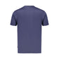 Blue Cotton Men's T-Shirt