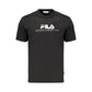 Black Cotton Men's T-Shirt