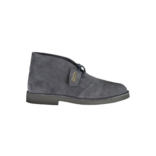 Blue Leather Men's Boot