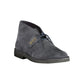 Blue Leather Men's Boot