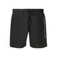Black Polyester Men's Swimwear