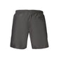 Black Polyester Men's Swimwear