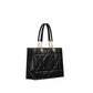 Black Leather Tote Bag