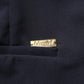 Dark Blue High Waist Straight Dress Formal Trouser Pants