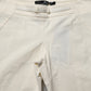 White Low Waist Skinny Women Trouser Pants