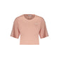 Pink Cotton Women's T-Shirt