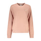 Pink Cotton Women's Sweatshirt