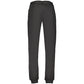 Black Cotton Mens Trousers