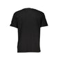 Black Cotton Men's T-Shirt