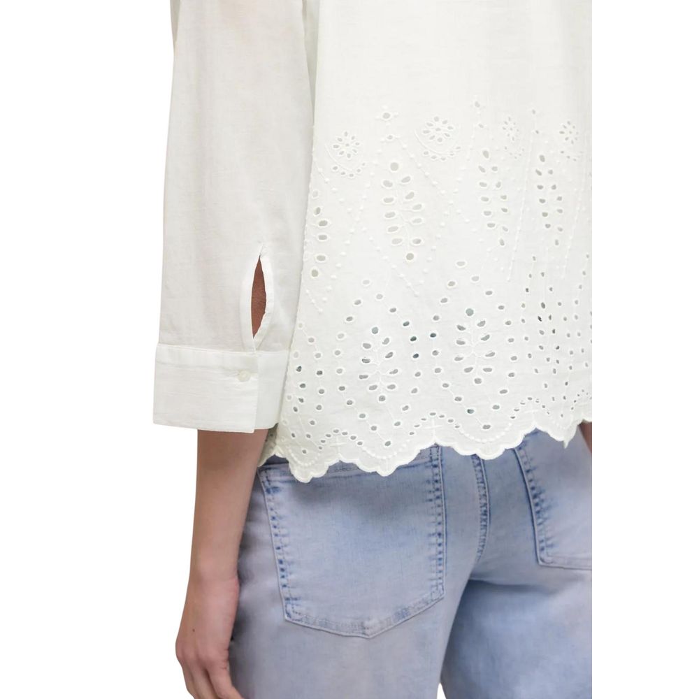 White Cotton Blouse