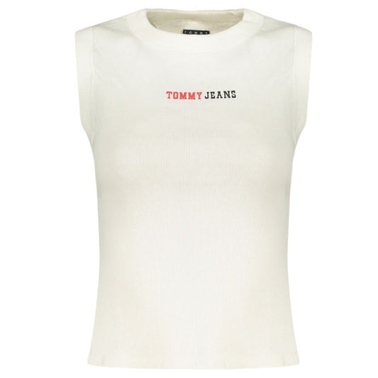 White Cotton Women's Tank