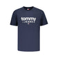 Blue Cotton Men's T-Shirt