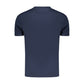 Blue Cotton Men's T-Shirt