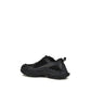 Black Polyester Athletic Sneakers