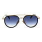 Black Metal Sunglasses