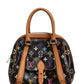 Black Monogram Multicolor Canvas Priscilla Handbag