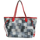 Neverfull Patchwork Monogram Denim Tote Bag