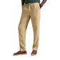 Beige Linen Casual Pants