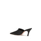 Black Silk Sandals
