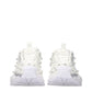 White Fabric Sneakers