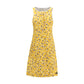 Bicolor Cotton Casual Dress