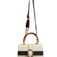 Dionysus Bamboo Top Handle Bag Colorblock Leather
