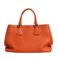 Vitello Daino Leather Tote Bag