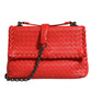 Olimpia Small Intrecciato Leather Shoulder Bag