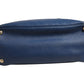 Blue Saffiano Leather 2way Bag
