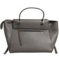 Nano Belt Bag in Grained Calfskin Grey