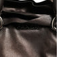 Metallic Nappa Leather Ruffle Shoulder Bag
