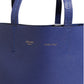 Blue with Gold Tote Bag