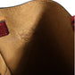 Gate Raspberry & Wine Leather Bucket Bag