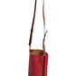 Gate Raspberry & Wine Leather Bucket Bag