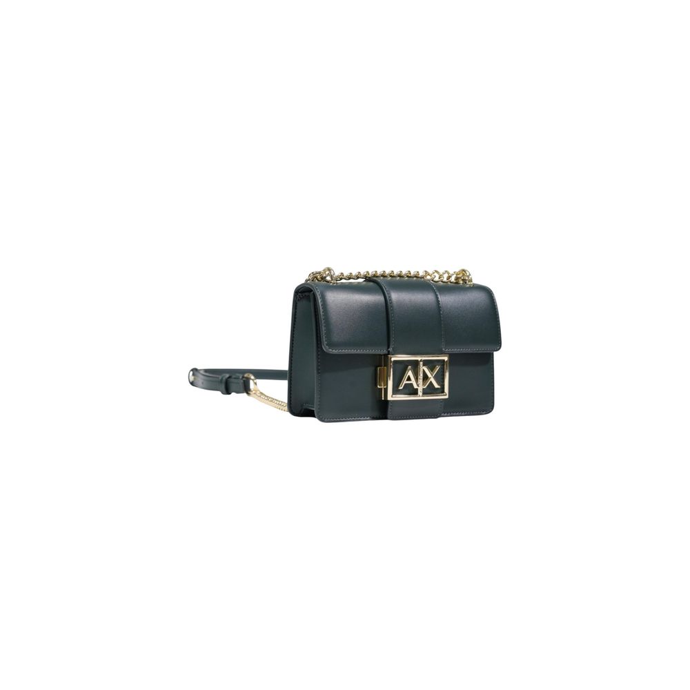 Green Polyester Handbag