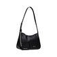 Black Polyester Handbag
